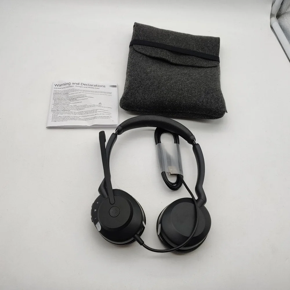 Jabra Evolve2 30 UC Stereo USB-A with 2 Built-in Microphones Work Wired Headset